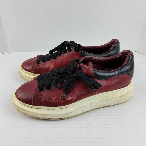 Alexander McQueen Women's Oversized Designer Sneakers Shoes Size 40 - Picture 5 of 12